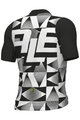ALÉ Cycling short sleeve jersey - MULTIVERSO PR-E - black/white