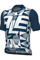 ALÉ Cycling short sleeve jersey - MULTIVERSO PR-E - blue/white