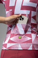 ALÉ Cycling short sleeve jersey - MULTIVERSO PR-E - red/white