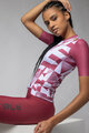 ALÉ Cycling short sleeve jersey - MULTIVERSO PR-E - red/white