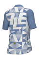 ALÉ Cycling short sleeve jersey - MULTIVERSO PR-E - blue/white