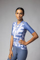 ALÉ Cycling short sleeve jersey - MULTIVERSO PR-E - blue/white