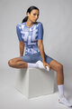 ALÉ Cycling short sleeve jersey - MULTIVERSO PR-E - blue/white