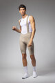 ALÉ Cycling bib shorts - MASTER 2.0 PR-E - beige