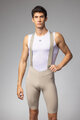ALÉ Cycling bib shorts - MASTER 2.0 PR-E - beige
