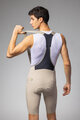 ALÉ Cycling bib shorts - MASTER 2.0 PR-E - beige