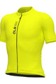 ALÉ Cycling short sleeve jersey - PRAGMA COLOR BLOCK - yellow