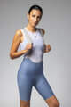 ALÉ Cycling bib shorts - MASTER 2.0 PR-E - light blue