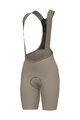 ALÉ Cycling bib shorts - MASTER 2.0 PR-E - beige