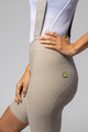 ALÉ Cycling bib shorts - MASTER 2.0 PR-E - beige