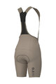 ALÉ Cycling bib shorts - MASTER 2.0 PR-E - beige