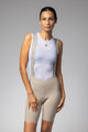 ALÉ Cycling bib shorts - MASTER 2.0 PR-E - beige