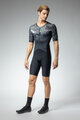 ALÉ Cycling skinsuit - R-EV1 HIVE 2.0 - grey/white/black