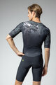 ALÉ Cycling skinsuit - R-EV1 HIVE 2.0 - grey/white/black