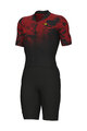 ALÉ Cycling skinsuit - R-EV1 HIVE 2.0 - red/black