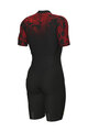 ALÉ Cycling skinsuit - R-EV1 HIVE 2.0 - red/black