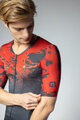 ALÉ Cycling skinsuit - R-EV1 HIVE 2.0 - red/black