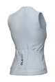 ALÉ Cycling sleeveless jersey - COLOR BLOCK PRAGMA - light blue