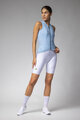 ALÉ Cycling sleeveless jersey - COLOR BLOCK PRAGMA - light blue