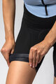 ALÉ Cycling skinsuit - COLOR BLOCK PRAGMA - light blue/black