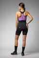 ALÉ Cycling skinsuit - COLOR BLOCK PRAGMA - purple/black