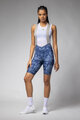 ALÉ Cycling bib shorts - SAUVAGE PR-E - blue/light blue