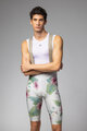 ALÉ Cycling bib shorts - SAUVAGE PR-E - beige/multicolour