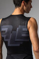 ALÉ Cycling sleeve less t-shirt - MULTIVERSO INTIMO - black