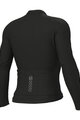 ALÉ Cycling summer long sleeve jersey - PRAGMA COLOR BLOCK - black