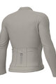 ALÉ Cycling summer long sleeve jersey - PRAGMA COLOR BLOCK - grey