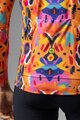 ALÉ Cycling winter long sleeve jersey - TRIBAL - orange