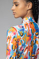 ALÉ Cycling winter long sleeve jersey - TRIBAL - white/multicolour