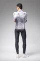 ALÉ Cycling winter long sleeve jersey - QUICK - white