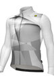 ALÉ Cycling winter long sleeve jersey - QUICK - white