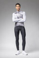 ALÉ Cycling winter long sleeve jersey - QUICK - white