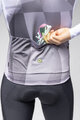 ALÉ Cycling winter long sleeve jersey - QUICK - white