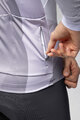 ALÉ Cycling winter long sleeve jersey - QUICK - white