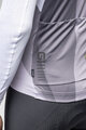 ALÉ Cycling winter long sleeve jersey - QUICK - white