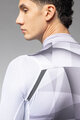 ALÉ Cycling winter long sleeve jersey - QUICK - white
