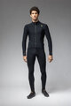 ALÉ Cycling winter long sleeve jersey - KLIMATIK K-IDRO - black