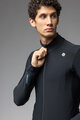 ALÉ Cycling winter long sleeve jersey - KLIMATIK K-IDRO - black