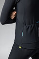 ALÉ Cycling winter long sleeve jersey - KLIMATIK K-IDRO - black