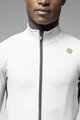 ALÉ Cycling winter long sleeve jersey - KLIMATIK K-IDRO - white
