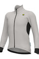 ALÉ Cycling winter long sleeve jersey - KLIMATIK K-IDRO - white
