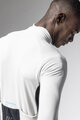 ALÉ Cycling winter long sleeve jersey - KLIMATIK K-IDRO - white