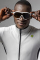 ALÉ Cycling winter long sleeve jersey - KLIMATIK K-IDRO - white