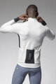ALÉ Cycling winter long sleeve jersey - KLIMATIK K-IDRO - white