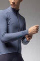 ALÉ Cycling winter long sleeve jersey - KLIMATIK K-IDRO - blue