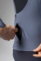 ALÉ Cycling winter long sleeve jersey - KLIMATIK K-IDRO - blue