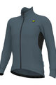 ALÉ Cycling winter long sleeve jersey - KLIMATIK K-IDRO - light blue